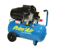 Compresseur à piston 3 CV Monophasé Bicylindre en V 20 m³/h 50 L MM 20/50 Lacmé