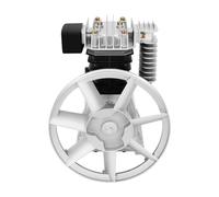 Compresseur agrégé, compresseur à 2 cylindres 3 CV avec silencieux, compresseur à piston fileté NPT 1/2, compresseur d'air lubrifié à l'huile pour la circulation du gaz, 960 tr/min