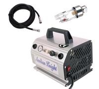 Compresseur arographe de haute qualit avec manomtre, sparateur d'eau et filtre pour 2 pistolets Fengda AS179