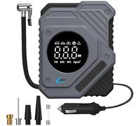 AGT Compresseur d’air 12 V / 10,3 bar avec écran et lampe LED