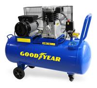 Goodyear Compresseur d'air 10 bars Réservoir 100 L à courroie 3 CV 2250 W 350 L/min