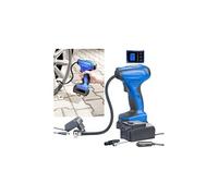 : Compresseur d'air 12 V / 230 V sans fil avec manomètre à écran LCD ALP-120