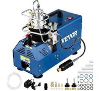 Compresseur d'air 1800 W, 300 bars, 4500 psi, bleu