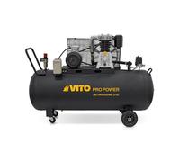 Compresseur à air Courroie triphasé 300L 10 Bar 4000W 5.5CV 500L/min VITO