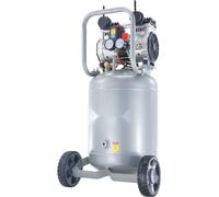 Compresseur d'air 49L Compresseur silencieux 2HP Pompe à air sans huile 8bar monophasé ≤63dB - Idéal pour le gonflage des pneus, les réparations automobiles, la peinture, les travaux sur bois.