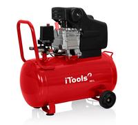 Compresseur d'air 50L à huile 8 bar - Compresseur électrique 1.5 kW Peinture, Gonflage, Outils pneumatiques, Garager ITOOLS
