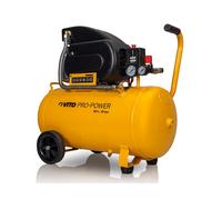 Vito Compresseur d'air silencieux 50 L 10 bar 2,5 CV 145 PSI
