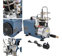 Compresseur d'air à haute pression, 220 V, 1,8 kW, débit de 50 l/min, vitesse de rotation de 2 800 tr/min, pression de service de 0 à 300 bars