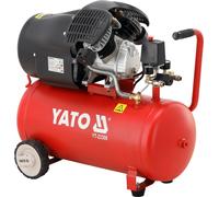 Compresseur à huile de 50 l à deux cylindres, 2200 W (3 ch)