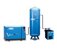 Compresseur d'air à piston silencieux 500 litres vertical 7.5CV ABAC