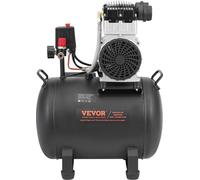 Compresseur d'air compact et portable sans huile, 10 gallons, 90 PSI