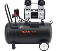 Compresseur d'air compact et portable sans huile, 15 gallons, 90 PSI
