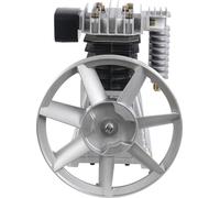 Compresseur d'air - Compresseur à piston de 3 chevaux - Unité complète avec culasse - Compresseur à cylindre - Équipé d'un silencieux - Pour réservoir de 250 litres - Fonctionnement en courant alterna
