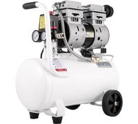 Compresseur d'air - Compresseur portable de 20,8 litres, 1 cheval-vapeur, 750 W, sans huile, réservoir en acier, 790 kPa (115 PSI), haute performance, idéal pour les réparations domestiques et les pom