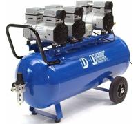 Compresseur d'air comprimé silencieux V6 270/8/90W sans huile avec filtre réducteur de pression