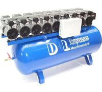 Compresseur d'air comprimé Silent Leised V18 810/8/270W Oil free Flüster Compressor 9PS