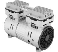 Compresseur d'air, conception sans huile, construction durable, gris, EU