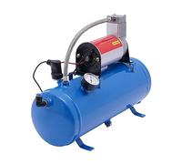 Compresseur d'air d'atelier, mobile, moteur à induction, silencieux, sans huile, sans entretien, 150 psi, réservoir de 6 l, 23 A
