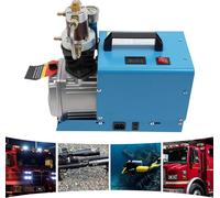 Compresseur d'air électrique haute pression - Pompe à air - 300 bar (0-30 MPa, 4500 psi) - Multi-étages - 220 V - Prise EU