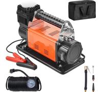 Compresseur d'air Gonfleur de pneus - 7.06 CFM - 150 PSI - Pompe à air pour voitures et vélos - Compresseur d'air portable haute performance