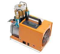 Compresseur d'air haute pression, 220V, avec arrêt automatique, couleur orange/noir