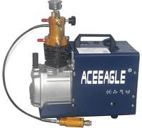 Compresseur d'air haute pression - Pompe PCP/Scuba - Jusqu'à 300 bar (30 MPa), 4500 PSI - Prise UE 220 V - Électrique - Bleu
