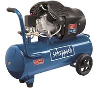 Compresseur d'air horizontal à double cylindres Scheppach HC53DC - 50L - 2200 W - 10 bars - 3 CV