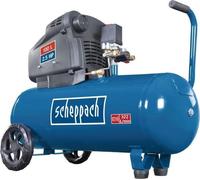 Compresseur d'air horizontal Scheppach HC105DC, 100L, 2200 W, 10 bars, 2.5 CV, Bicylindre