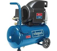 Compresseur d'air horizontal Scheppach HC26, 24L, 1500 W, 8 bars, Avec huile