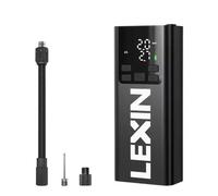 Compresseur d'air intelligent Lexin P5, gonfleur de pneus portable, batterie de 5 000 mAh, manomètre de 150 PSI, arrêt automatique