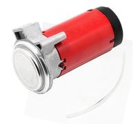 Compresseur d'air - Klaxon à air 12 V - 18 A - Rouge chromé - Pour voiture et camion