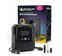 Compresseur d'air Michelin Air Power Easy 12V avec affichage numérique, arrêt automatique jusqu'à 8,3 bars