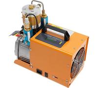 Compresseur d'air PCP - Compresseur haute pression/pompe à air - Électrique 220 V - Prise UE - CE - Pompe de surface - Orange