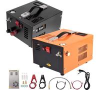 Compresseur d'air PCP portable - Compresseur haute pression - Max 30 MPa/300 bar (4500 PSI) - CA 220 V - Prise UE - Électrique - Orange