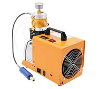 Compresseur d'air PCP portable - Pompe électrique haute pression - 300 bars/4 500 psi - 100 l/min - 220 V 50 Hz - Prise européenne - Pour bouteilles jusqu'à 4 L - Raccord M10