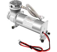 Compresseur d'air - Pompe à air auto & moto - 12V - 300W - 200 PSI - Haute pression - Robuste - Tuyau en acier inoxydable