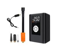 Compresseur d'air Portable 120 PSI Mini gonfleur de Pneu avec écran LCD, Batterie Rechargeable 4000 mAh, lumière LED, Pompe à vélo électrique pour Voiture, Moto, Ballons de vélo,