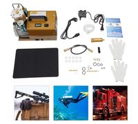 Compresseur d'air portable - 1800W - Pression de travail maximale : 30 MPa - Matériaux : cuivre, acier, aluminium - Usage industriel
