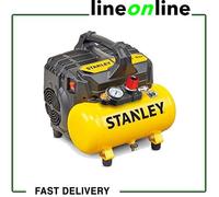 Compresseur 6L Silencieux 1HP coaxial sans huile - STANLEY FATMAX - DST100/8/6