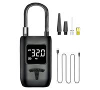 Compresseur d'air portable, adaptateur électrique portable, pompe à air électrique pour voiture, vélo, ballons de sport, jouets, famille, maison, véhicule, extérieur, garage