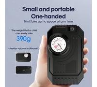 Compresseur d'air portable pour voiture Carsun, mini gonfleur de pneu portatif, modèle à affichage mécanique 150 PSI - résistant à l'usure, accessoires automobiles - convient pour les voitures, motos,