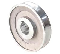 Compresseur d'air, poulie de 97x24 mm, en aluminium, type A, rainure pour courroie