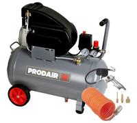 Compresseur d'air PRODAIR Prodair50, 50L, 2CV, 8 bars, Double sortie + kit gonflage
