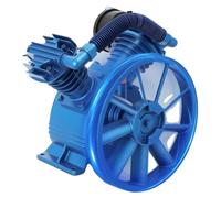 Compresseur d'air, puissance 4 kW, pression nominale 175 psi, débit d'air 13,6~18,7 m³/h, diamètre des cylindres 90 mm, 2 cylindres
