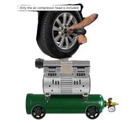 Compresseur d'air, puissance de 750W, pression maximale de 8 bars, débit d'air de 125 L/min, fonctionnement ultra-silencieux, moteur en cuivre durable