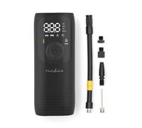 Compresseur d'air rechargeable | 0.1-150 psi | Vanne Dunlop | Modes de fonctionnement: Voiture/Moto/Vélo/Ballon | Oui | Compteur de pression atmosphérique