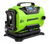 Compresseur d'air sans fil Greenworks G24IN; 24 V (sans batterie et chargeur)