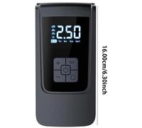Compresseur d'air sans fil - Pompe à pneus ST-9624 - Alimentée par batterie - Portable - Tête en métal - Batteries incluses - Pour voiture/moto/vélo/ballons - Noir