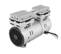 Compresseur d'Air Silencieux 145L/min, Compresseur d'air sans huile 750 W, moteur 8 bar, compresseur sans huile, agrégat de compresseur, avec 4 pieds amortissants, protection thermique intégrée
