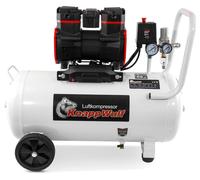 Compresseur d'air silencieux - Réservoir de 50 litres - Puissance de 1500 watts - Sans huile